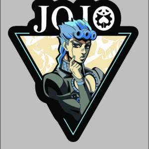 sticker jojo bizarre adventure josuke