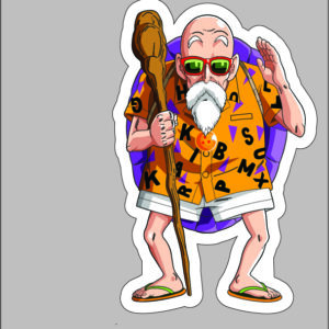 sticker dragon ball roshi