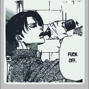 sticker attack on titan levi 5