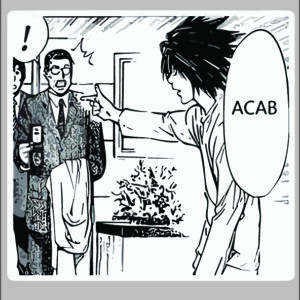 sticker Death note L 2