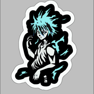 sticker hunterxhunter killua 2