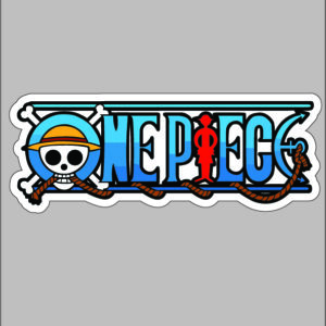 sticker one piece logo
