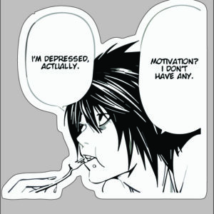 sticker death note L 3