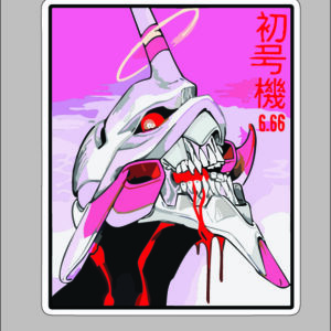 sticker neon genesis