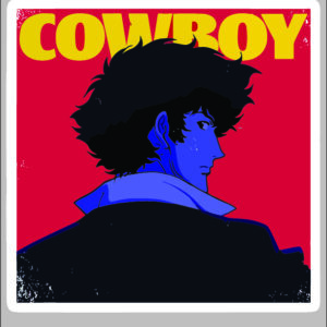 sticker Cowboy Bebop spike 2