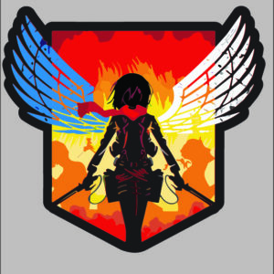 sticker attack on titan icon