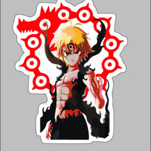 sticker the seven deadly sins Meliodas