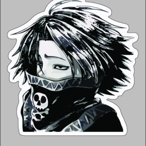sticker hunterXhunter muichiro