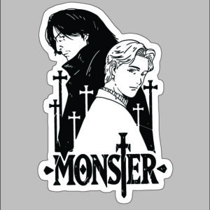 sticker monster  kenzo/johan