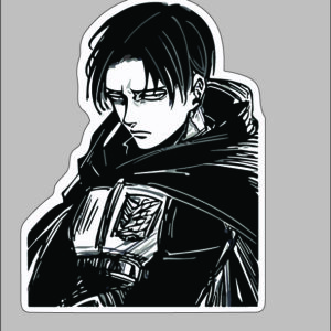 sticker attack on titan levi
