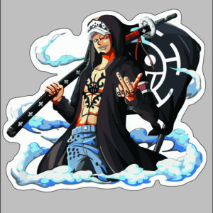 sticker one piece zoro 2
