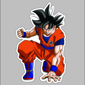 sticker dragon ball goku