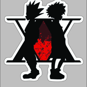 sticker hunterXhunter Logo