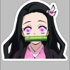 sticker demon slayer nezuko
