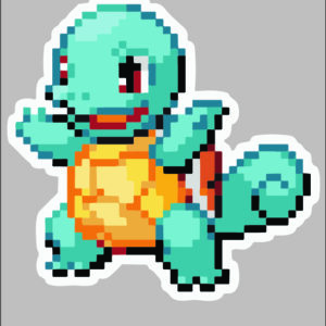 sticker pokemon squirtle