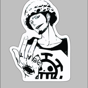 sticker one piece zoro 3