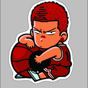 sticker slam dunk sakuragi