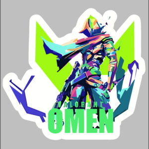 sticker valorant omen