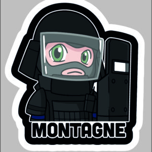 sticker MONTAGNE