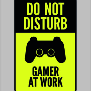 sticker DO NOT Disturb