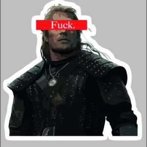 sticker the witcher
