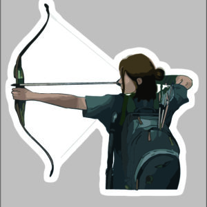 sticker the last of us 2 ellie
