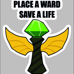 sticker league of legends ward