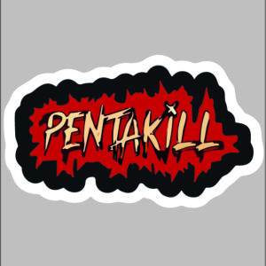 sticker league of legends pentakill