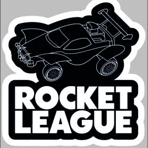 sticker rocket league icon