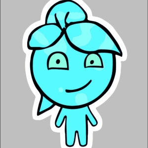 sticker watergirl