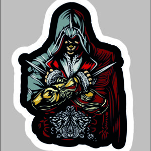 sticker assassin creed icon