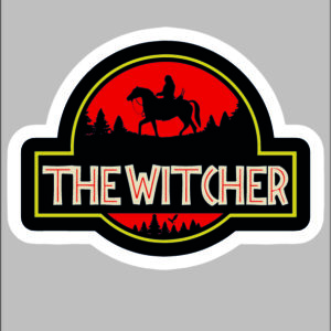 sticker the witcher icon