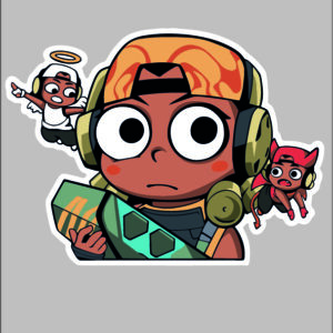 sticker valorant mini raze