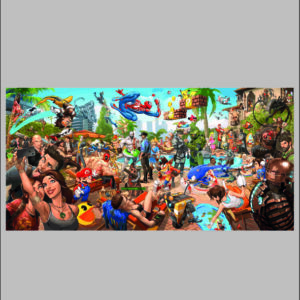 sticker video game characters 3