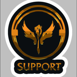 sticker league of legends support icon