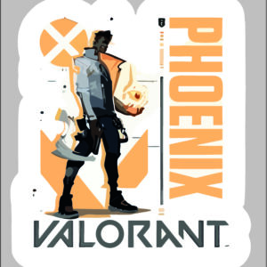 sticker valorant phoneix