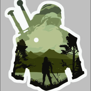 sticker the witcher