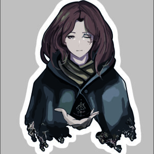 sticker elden ring maid