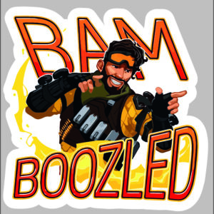 sticker bam boozled