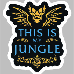 sticker league of legends this Is my jungle