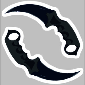 sticker cs/gp Knife