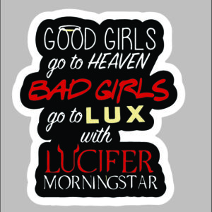 sticker lucifer where do they go ?