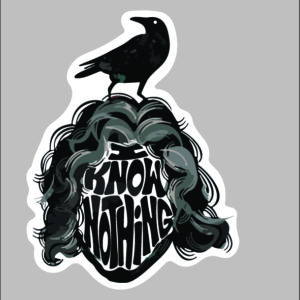sticker I know nothing !