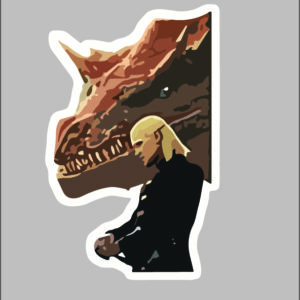 sticker the witcher icon 3