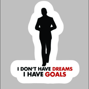 sticker I have goals