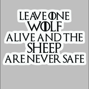 sticker game of thrones quote