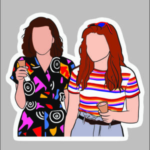 sticker stranger things el/max