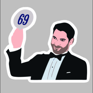 sticker lucifer icon 69