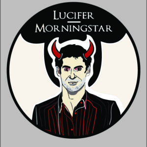 sticker lucifer icon