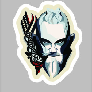 sticker viking icon 2